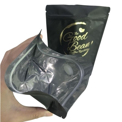 OEM Tea Coffee Moisture Proof Empty Packaging Stand Up Pouches Bag For Beef Jerky Packaging
